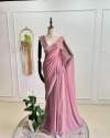 standard handwork mirror Georgette saree thumb 5