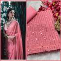  stylelist Sequence Embroidery Work Georgette saree thumb 17