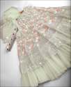 stylist Satin  Butterfly Net With Ruffle Lehenga choli thumb 1