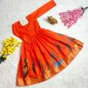 Summer Collection Cotton Printed Gown thumb 1
