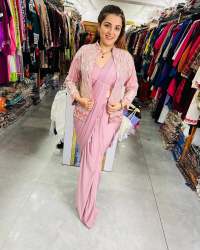 Super Hit Diamond Satin Silk Ready To Wear Saree