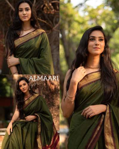  THE ALMAARI launch Banarasi Soft Silk Saree with zari weaving