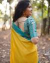 the ALMAARI launch  Jacquard weave Banarasi Soft Silk Saree thumb 4