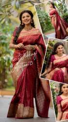 the ALMAARI launch traditional  Banarasi Soft Silk Saree