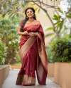 the ALMAARI launch traditional  Banarasi Soft Silk Saree thumb 1