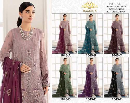 trend Santoon Silk Jari With Sequence Embroidery Georgette suit