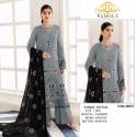trend Santoon Silk Jari With Sequence Embroidery Georgette suit thumb 1