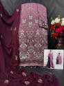 trend Santoon Silk Jari With Sequence Embroidery Georgette suit thumb 12