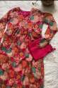 trendi Georgette fabric anarkali readymade suit  thumb 3
