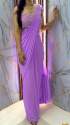 trendi  Georgette fancy ready to wear saree  thumb 2