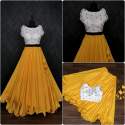 trendi  Organza With Sequins-work Sleeveless lehenga choli thumb 2