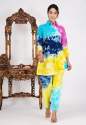 trendi tie dye cotton co ord set thumb 2