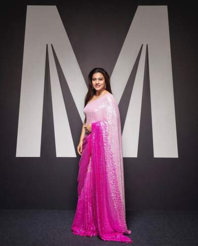 Trendy Look Karina Sarees With  Georgette With Dual Shade Peding