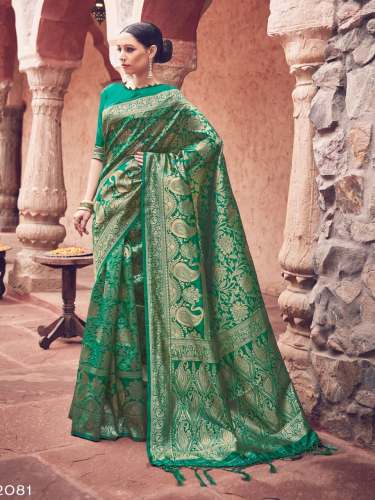 VT-MAHARANI Fancy Lichi Silk saree 