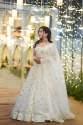  Wedding Style Prefect Fitting White Embroidered Lehenga Choli Set  thumb 2