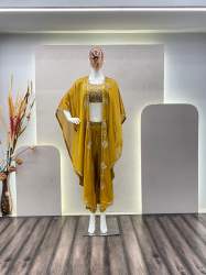 WESTERN STYLE SEQUENCE WORK INDO WESTERN DRESS