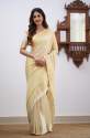 Women's Banarasi Style lichi silk saree thumb 2