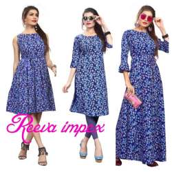 Ethnic One piece frock vol. 3 Kurti by Reeva Impex