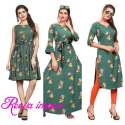 Ethnic One piece frock vol. 3 Kurti by Reeva Impex thumb 2