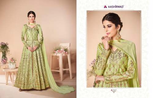 AASHIRWAD FESTIVE A7017 To A1720 Wholesale Price