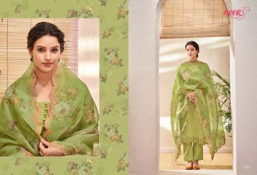 Embroidery salwar suit material