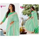 Lt Fabric Designer Linen saree Wholesale Price  thumb 2