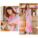 Lt Fabric Designer Linen saree Wholesale Price  thumb 5
