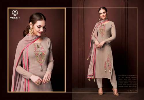 Nakkashi Mehreen 117 To 123 Series Wholesale Price