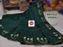 New Designer Dola Silk With Hand Work Saree  thumb 2