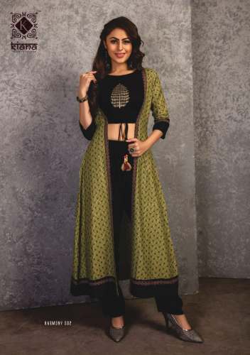 New Designer Fancy Kurti Catalog By Kiana 