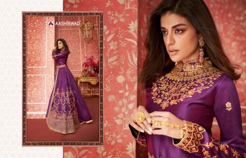New Designer Gown By Aashirwad 