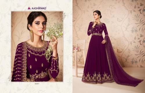 New Designer Gown By AASHIRWAD SALONI 