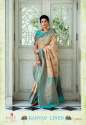 NEW DESIGNER LINEN SAREE CATALOG BY RAJTEX  thumb 2