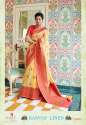 NEW DESIGNER LINEN SAREE CATALOG BY RAJTEX  thumb 3