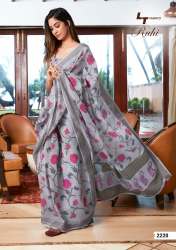 New Designer Linens silk Saree Catalog By LT 
