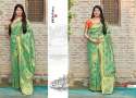 New Designer Silk  Partywear Saree Catalog thumb 1