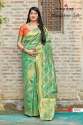 New Designer Silk  Partywear Saree Catalog thumb 8