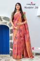 New Designer Silk  Partywear Saree Catalog thumb 9