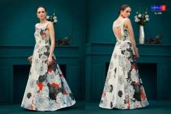 Silk fancy Gown -Saptarangi