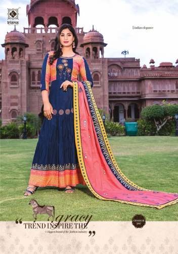 stylist anarkali kurti -GHOOMER VOL-2 