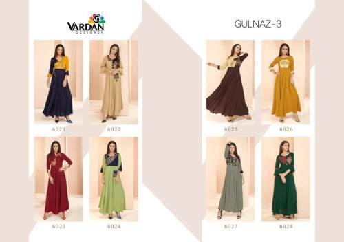 Vardan Gulnaz Vol - 3, 6021 To 628 Series 