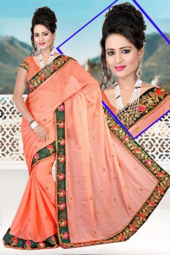  Designer Border Saree - MAHIMA by Bhakti Designer