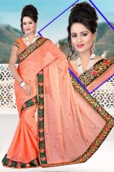  Designer Border Saree - MAHIMA