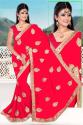 Fancy Embroidery Work Sare - RANGRESI