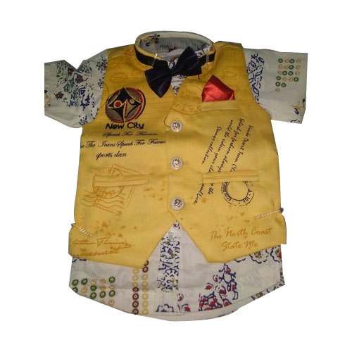 Designer Kids Suit by Shri Sachidanand V K Textiles