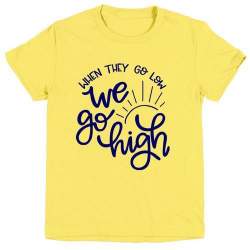 Printed Round Neck T Shirts