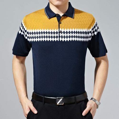 yellow Polo Mens T Shirts
