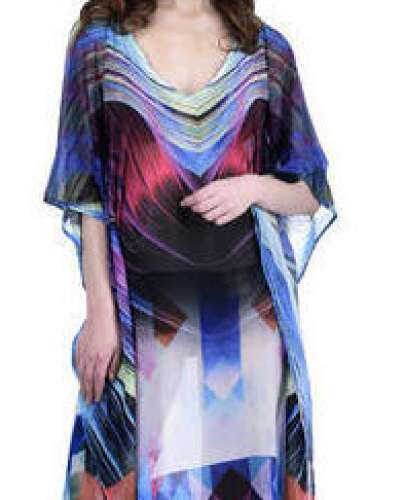 Ladies Digital Print Fancy Kaftan