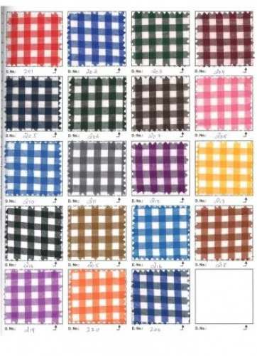 Checks Pattern School Uniform Fabric  by Mihir Tex