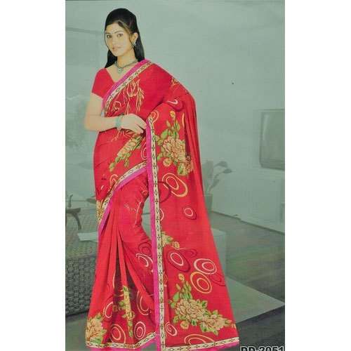 Ladies Casual Georgette Sarees